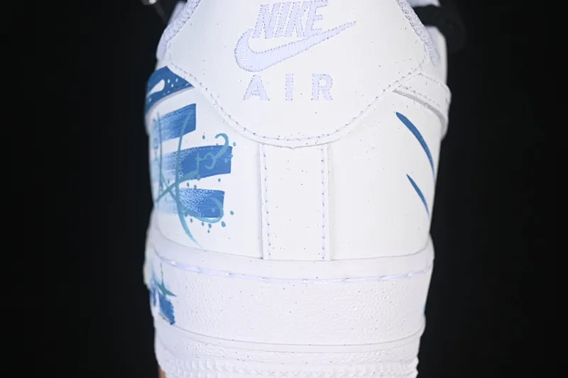 All categories Nk Air Force 1 Air Force series Nk Air Force 1 Low Air Force low-top Nike Air Force 1'07 Low "Pisces" Hand-painted graffiti twelve constellations series Pisces Air Force One low-top casual sneakers Constellation 219-320
